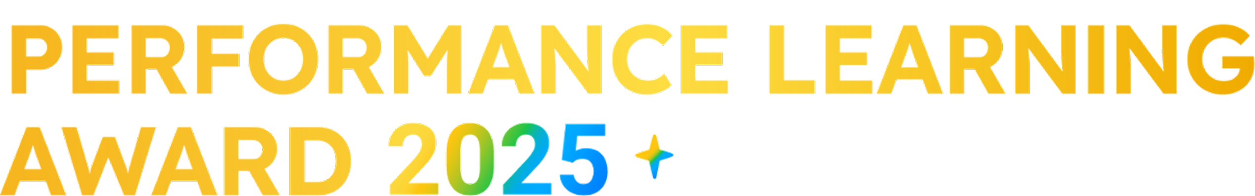 PERFORMANCE LEARNING AWARD 2025